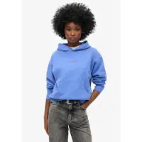 Superdry Sweat-shirt 'City' bleu / rouge pastel