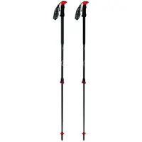 Plum - Bâtons polyvalents - Trail Tour FL Carbon EF en Aluminium - Noir
