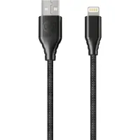 Forever Core Mfi Classic 2.4a 1.5 M Usb-a To Lightning Cable Noir
