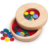 Bigjigs Tiddly Winks Jeu de puces en bois