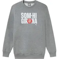 Puma Som-hi Girona Sweatshirt Gris S Homme