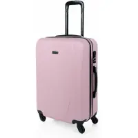 Itaca pour femme. 71160-10 Valise de voyage rigide 71160 Rose -65x44x24cm (OSFA), Casuel, ABS/Polycarbonate