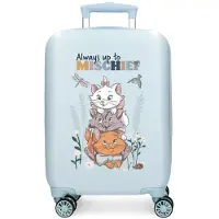 Disney unisex pour enfant. 4461323 Valise cabine Aristogatos Before the bloom rigide 50 cm bleu (OSFA), Casuel, ABS/Polycarbonate, mode enfa