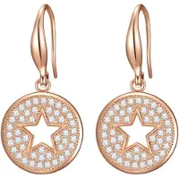 Lulu & Jane Boucles d'oreilles or rose