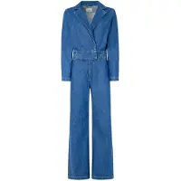 Pepe Jeans Combinaison ' JOANNA ' bleu denim / marron