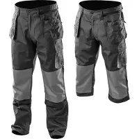 GRUPA TOPEX Pantalon de travail HD, taille M/50, poches et jambes amovibles