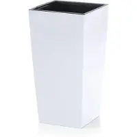 Prosperplast High Urbi 91l 40x40x75 Cm Flowerpot Blanc