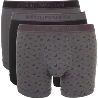 Emporio Armani Boxers gris / baie / noir chiné