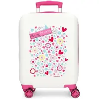 Movom unisex. 3721364 Enjoy & Smile valise cabine rigide 50 cm blanc (OSFA), ABS/Polycarbonate