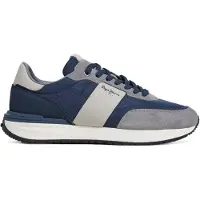 Pepe Jeans Buster Supra chaussures de sport bleu UE 43 homme bleu UE 43