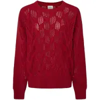 Pepe Jeans pour femme. PL702201 Pull Hedra rouge (S), Casuel, Coton, Durable