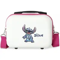 Joumma Bags Trousse de maquillage Disney Stitch en ABS, adorable et modulable