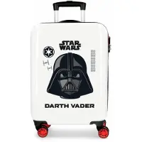 Joumma Bags pour fille. 4551723 Star Wars Dark Vador Bagage de cabine 55cm Blanc (OSFA), Casuel, Synthétique, ABS/Polycarbonate, mode enfant