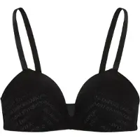 Emporio Armani Triangles / Sans armatures ALL OVER LOGO MESH femmes - Noir - EU XS