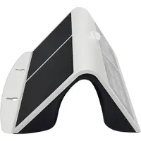 V-TAC Applique Solaire 8W 850 Lumens IP65 avec Détecteur de Mouvement Blanc Noir VT-767-7-W