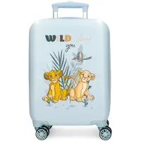 Disney unisex pour enfant. 4461321 Valise cabine King Leon Before the bloom rigide 50 cm bleu (OSFA), Casuel, ABS/Polycarbonate, mode enfant