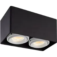 HOFTRONIC™ - Spot en saillie LED dimmable 4W 2700K inclinable Noir IP20