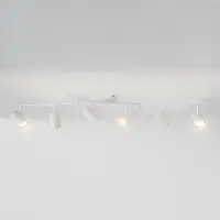 HOFTRONIC™ - Plafonnier LED Riga 6 spots inclinable GU10 Blanc IP20
