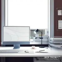 HOFTRONIC™ - Lampe de table LED 4W 345lm 2700K Noir IP20 variateur intégré