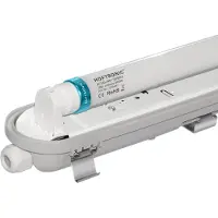 HOFTRONIC™ - Lampe fluorescente LED T8 18W 2250lm 6000K IP65 connectable