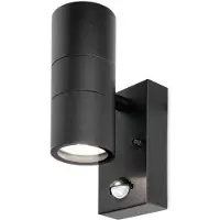 HOFTRONIC™ - Applique murale LED 8W 6500K IP44 Détecteur Noir Up and Down
