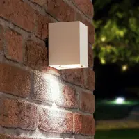 HOFTRONIC™ - Lot de 3 appliques murales LED 4W 6500K Dimmable IP65 Blanc