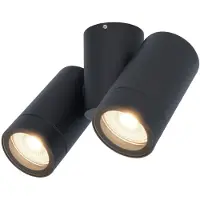 HOFTRONIC™ - Applique murale LED 8W 690lm 4000K IP65 Noir orientable