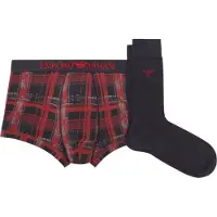 Emporio Armani 112007-4f514 Boxers Rouge,Bleu M Homme