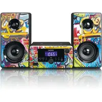 Lenco Mini chaîne HiFi Bluetooth FM USB