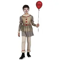 Creaciones Llopis Déguisement De Clown D´horreur Ballon Pour Enfants