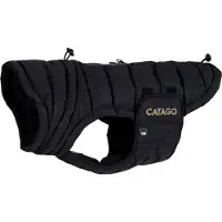 FIR-TECH puffer hundedaekken Sort 70 cm (Manteau pour chien)