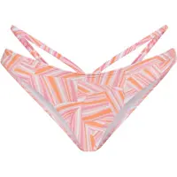 LASCANA Bas de bikini 'Lisa' orange / rose / blanc