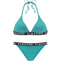 Elbsand Bikini menthe / noir / blanc