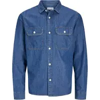 Jack & Jones Chemise 'JJETravis' bleu denim