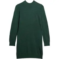 Superdry Robes en maille vert chiné