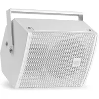 Power Dynamics PDW5W passieve speaker met muurbeugel - 5.25 inch woofer - 200W - Wit (Passif, 1x 100 W), Haut-parleur PA, Blanc