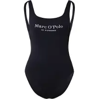 Marc O'Polo Maillot de bain 'Essentials' noir / blanc