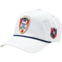 American Needle Unisexe, Casquette, Casquette légère de golf américain classique 19H001A-AMGC - Taille unique, Blanc, (Taille unique)