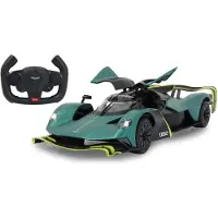 Jamara Aston Martin Valkyrie AMR Pro 1:14 vert foncé 2,4GHz porte manuelle