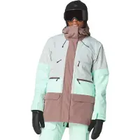 Picture Organic Clothing - Veste de ski - U68 Jkt Pigeon Starlight Blue Deep Taupe pour Femme - Taille M - Bleu