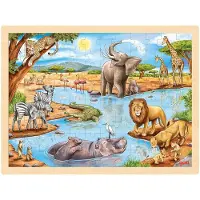 Gollnest & Kiesel Puzzle à assembler Savane africaine