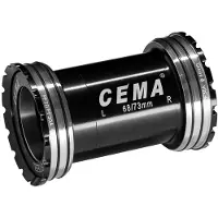 Cema Pf30 Ceramic Bb30/pf30 Bottom Bracket Cups Argenté 68/73 mm