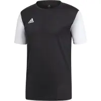 Adidas T-Shirt fonctionnel 'Estro 19' noir / blanc