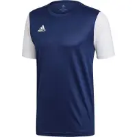 Adidas T-Shirt fonctionnel 'Estro 19' bleu nuit / blanc
