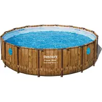 Bestway Power Steel Swim Vista Series II Ensemble de piscine à cadre 4,88 m x 1,22 m