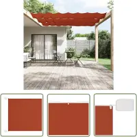 The Living Store Store vertical Terracota 100x1000 cm Toile Oxford