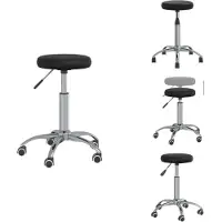 vidaXL Chaise de salle à manger noir similicuir - Chaise de salle à manger