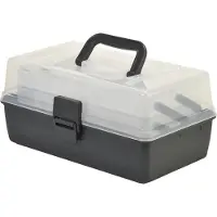 Shakespeare 2 Cantilever Tackle Box Noir 30 x 17 x 14