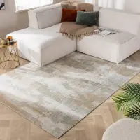 FRAAI Tapis de luxe | Marnix Grunge Crème/Taupe | 240x340cm | Crème | Rectangulaire | Tapis