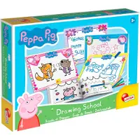 Lisciani 92215 - Peppa Wutz école de dessin set de dessin tableaux d'écriture dessiner créatif set de dessin Pig